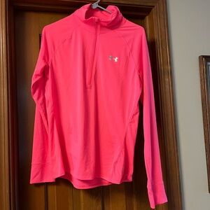 Under Armour Vibrant Pink Half-Zip Pullover